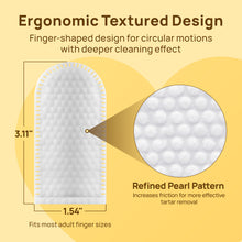 HICC Pet® Pet Dental Finger Wipes For Cats, 50 Pcs