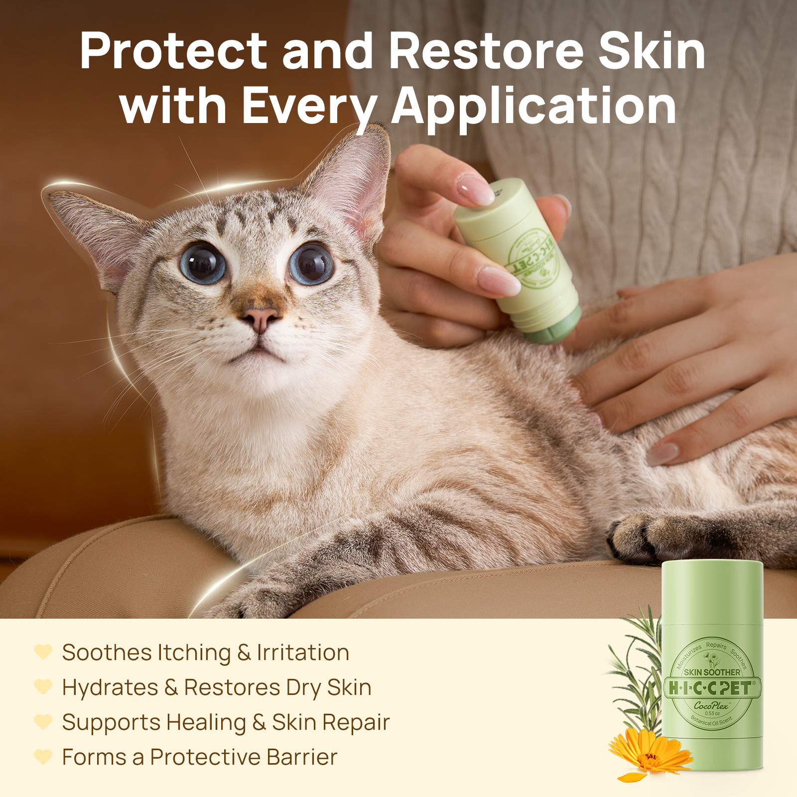 HICC Pet® Skin Soothing Balm Butter For Cats