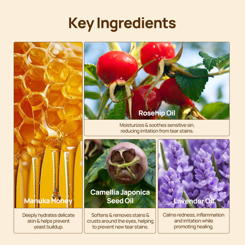 HICC Pet® Tear Stain Eye Balm Butter For Dogs