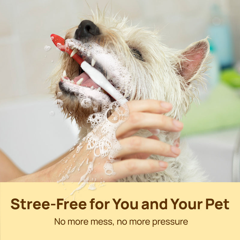 HICC Pet® Pet Dental Finger Wipes For Dogs, 50 Pcs